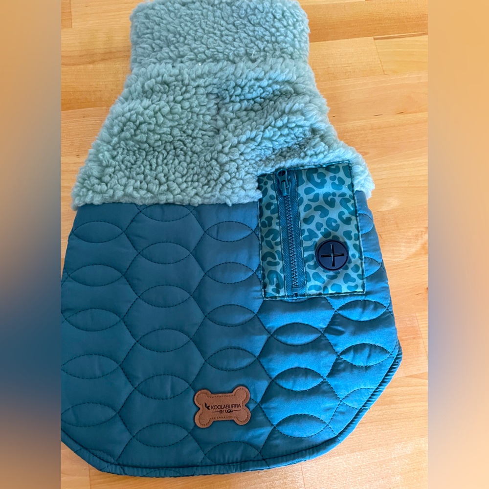 Koolaburra Green Quilted Dog Jacket